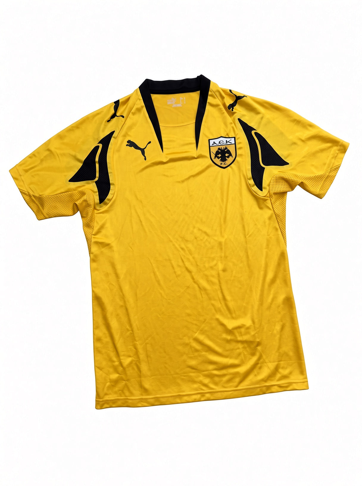 AEK Athens 2007/08 Puma Home Shirt - (S)