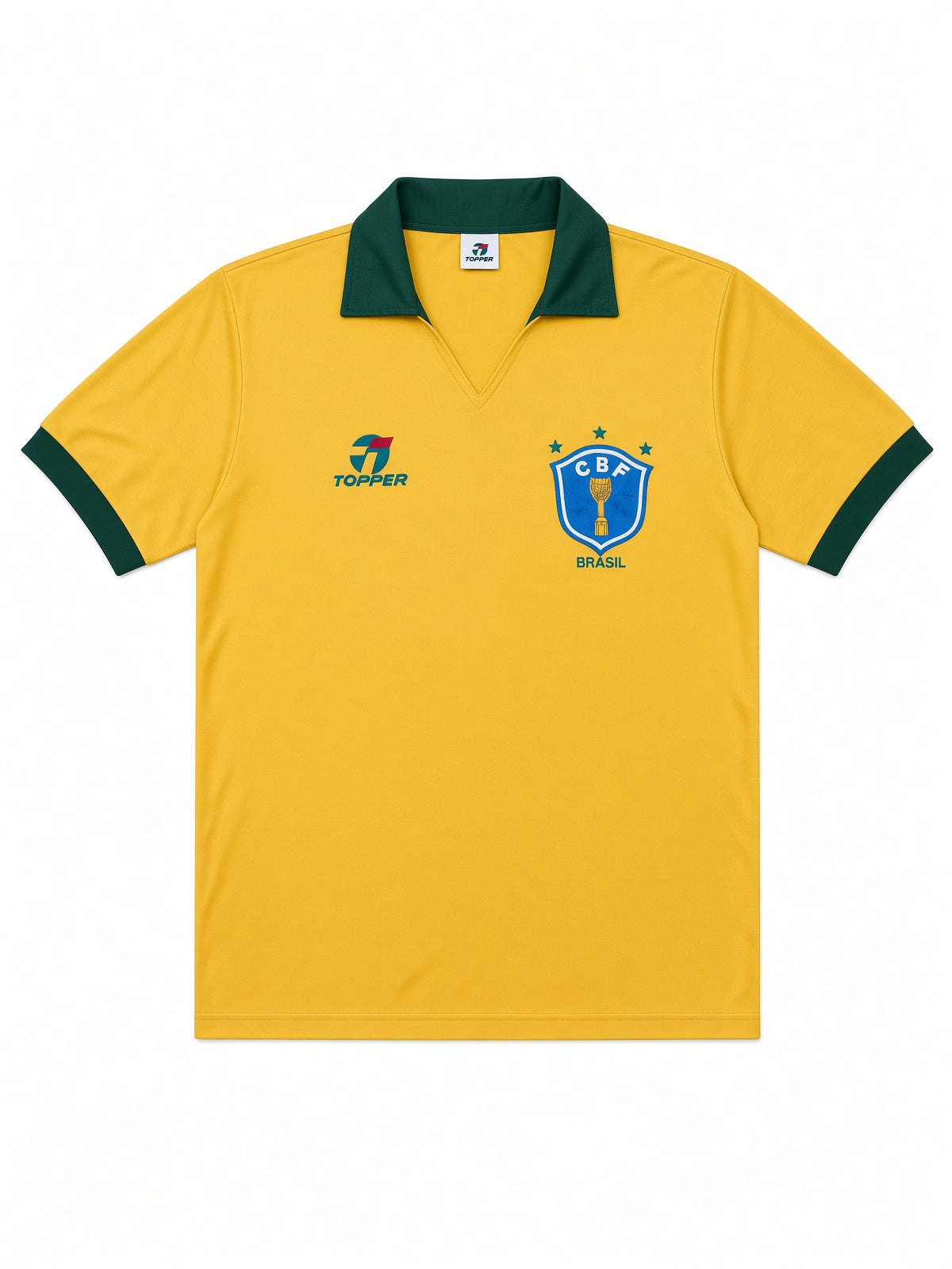Brazil 1988/91 Topper Home Shirt - M