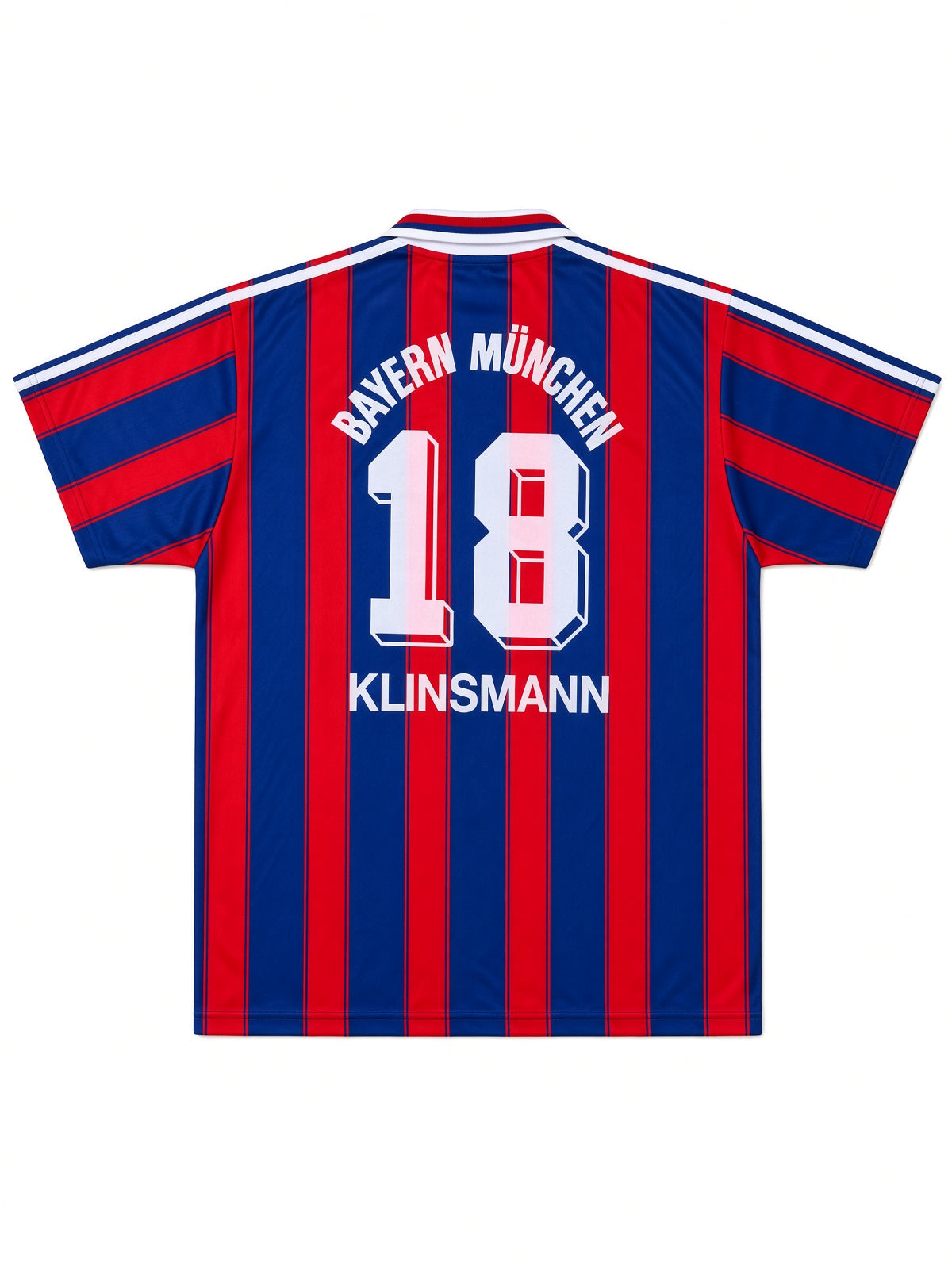 Bayern Munich 1995/96 Adidas Home Shirt - L (Klinsmann #18)