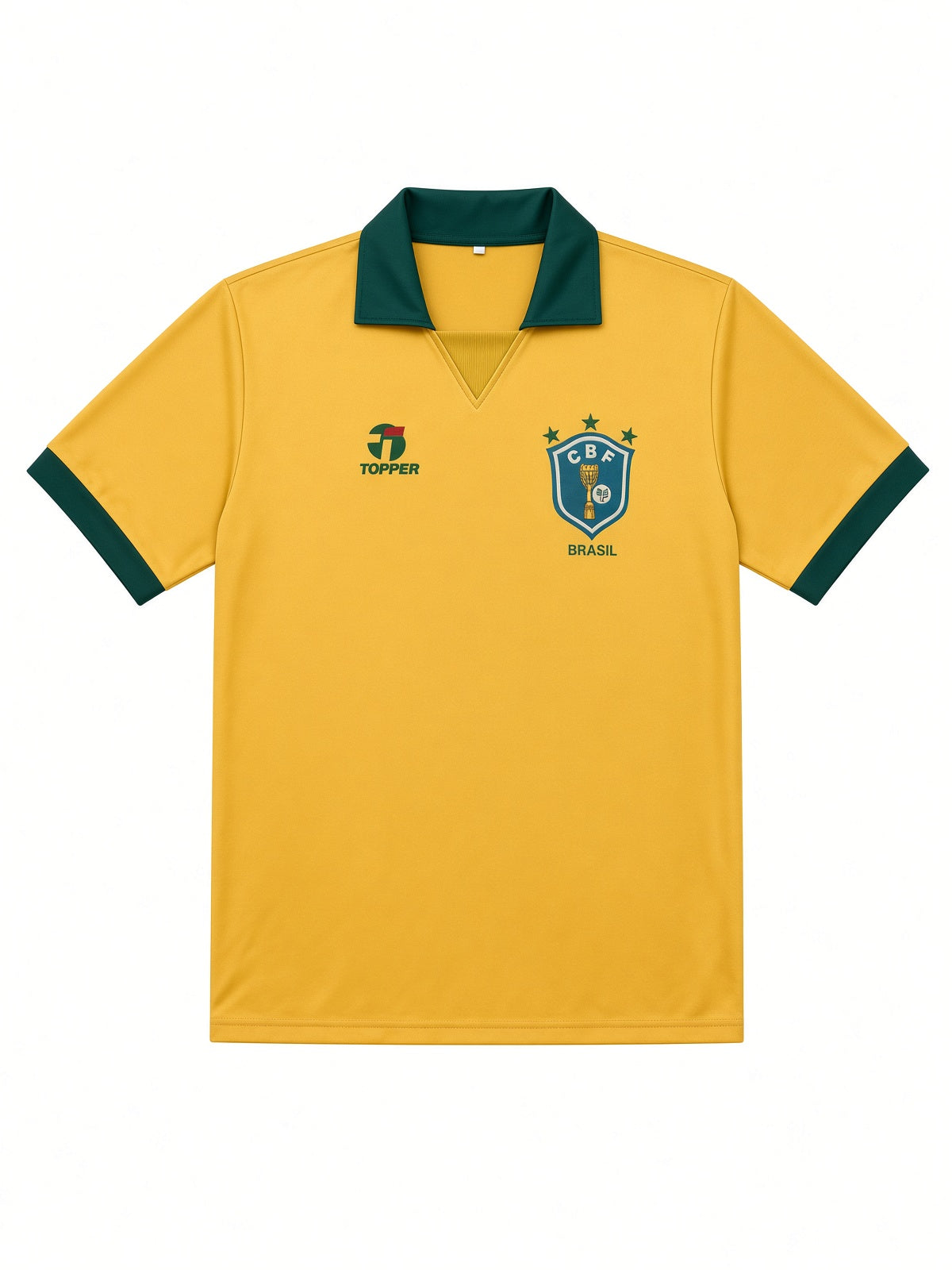 Brazil 1988/91 Topper Home Shirt - L