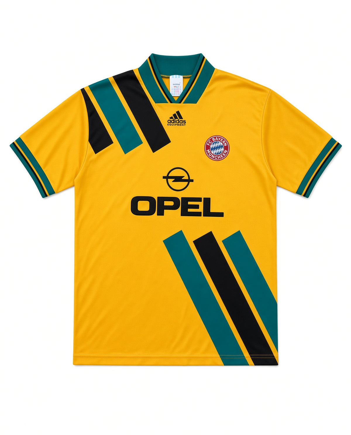 Bayern Munich 1993/95 Adidas Away Shirt - S (Klinsmann #18)