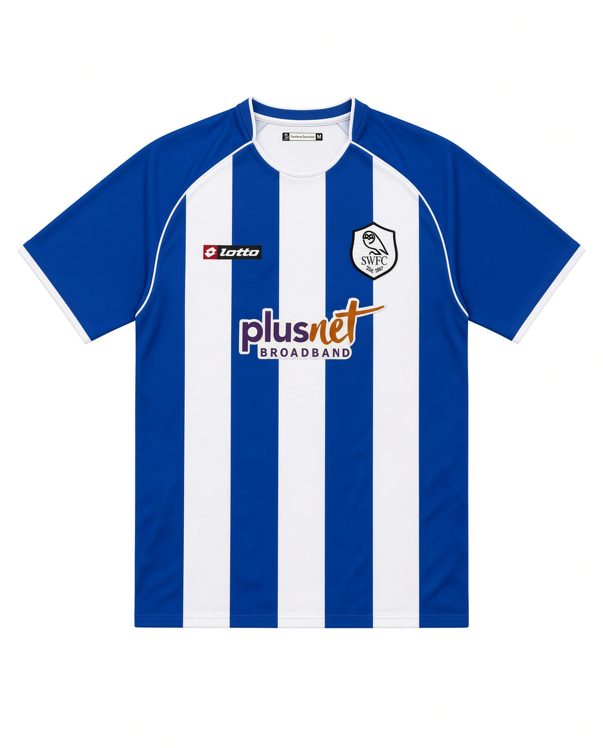 Sheffield Wednesday 2007/09 Lotto Home Shirt - M (Jeffers #9)