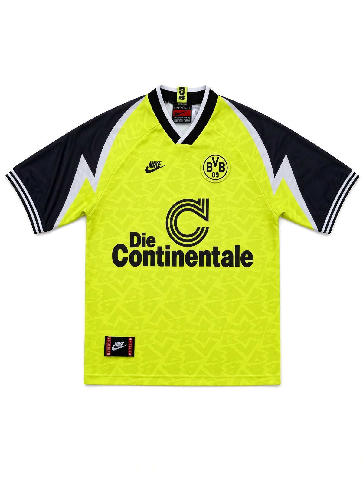 Borussia Dortmund 1995/96 Nike Home Shirt - S
