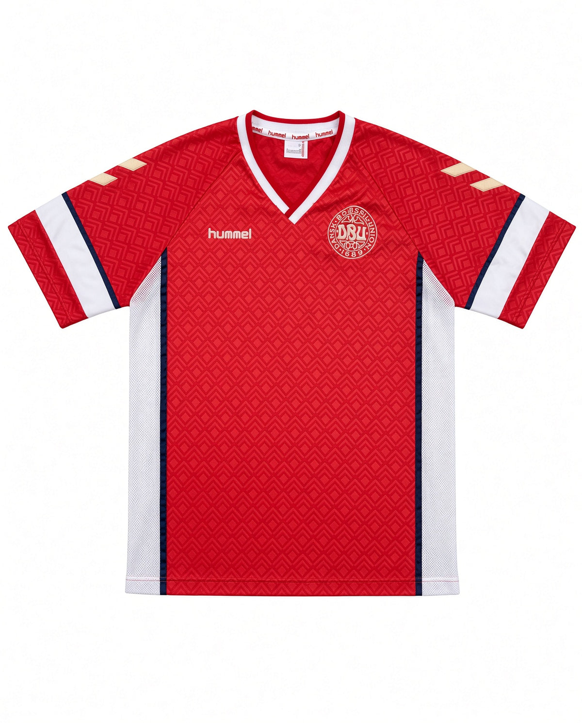 Denmark 1990/92 Hummel Home Shirt - L