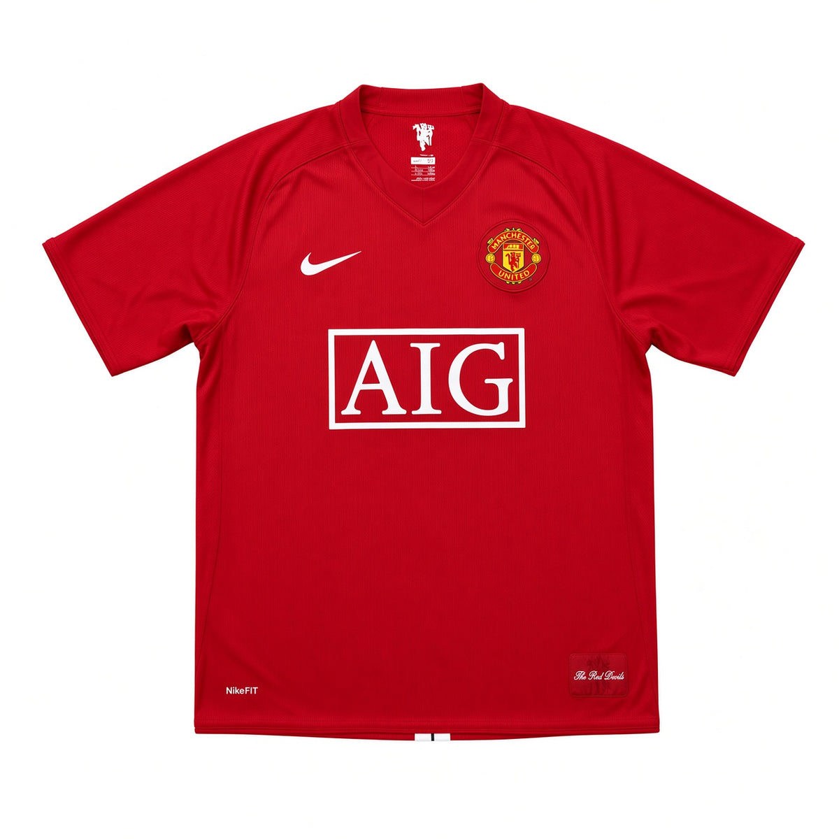 Manchester United 2007/09 Nike Home Shirt (Giggs #11) - M