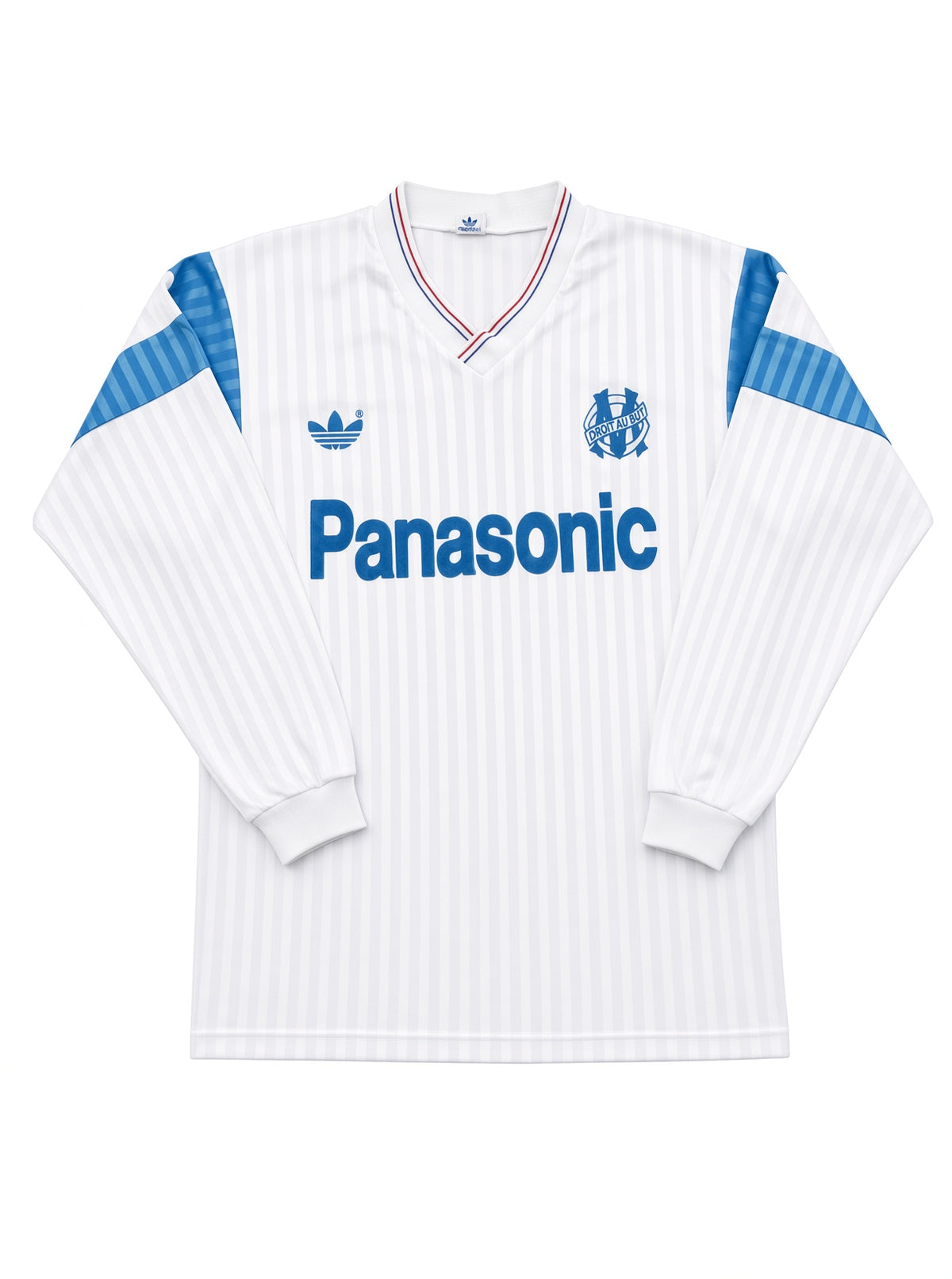 Olympique Marseille 1990/91 Adidas Home Shirt (L)